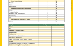 19+ Budget Worksheet Examples To Download with Printable Budget Worksheet For Senior Citizens