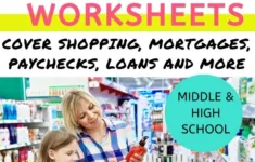 19 Free Consumer Math Worksheets (Middle & High School) inside Consumer Math Worksheets Budgeting