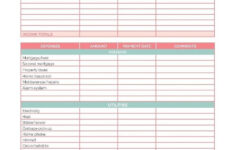 23 Budget Printables To Track Your Family'S Expenses | Develop in Budgeting Worksheets For Adults Free