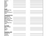 28 Best Household Budget Templates [Family Budget Worksheets] for Blank Household Budget Worksheet