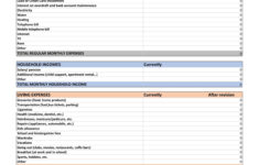 28 Best Household Budget Templates [Family Budget Worksheets] for Family Household Budget Worksheet