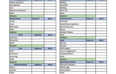 28 Best Household Budget Templates [Family Budget Worksheets] inside Household Budgeting Worksheets