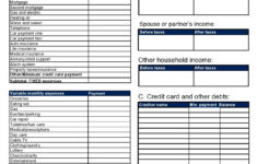 28 Best Household Budget Templates [Family Budget Worksheets] with Minimum Household Budget Worksheet