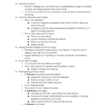 3.1 Creating A Budget   Professor: Vickie Bajteksnit And Dr. Jenna Inside The Student Budget Worksheet Answers Jenna