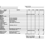 33 Free Film Budget Templates (Excel, Word) ᐅ Templatelab With Regard To Public Art Budget Worksheet