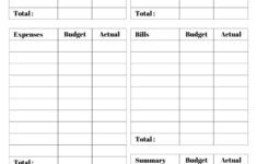 37 Budget Planners &amp; Trackers - Cute &amp; Free Printables in Budget And Debt Worksheet