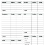 37 Budget Planners & Trackers   Cute & Free Printables Inside Free Printable Budget Worksheets For Household