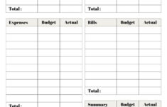 37 Budget Planners &amp; Trackers - Cute &amp; Free Printables inside Printable Yearly Budget Worksheet