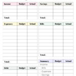 37 Budget Planners & Trackers   Cute & Free Printables Within Credit Card Budget Worksheet