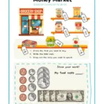 3Rd Grade Money Market Math Center   K12 Math Worksheets With Regard To Free Consumer Math Worksheets On Budgeting