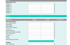 49 Handy Business Budget Templates (Excel, Google Sheets, Word) in Basic Business Budget Worksheet