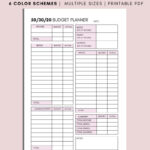 50/30/20 Budgetübersicht Vorlage Zum Ausdrucken, Monatlicher In 50/20/30 Budget Worksheet