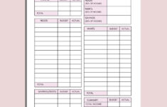 50/30/20 Budgetübersicht Vorlage Zum Ausdrucken, Monatlicher in 50/20/30 Budget Worksheet