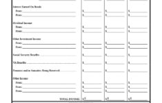 50 Money Management Worksheets [Excel, Word, Pdf] - Templatearchive within Money Management Budget Worksheet
