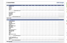 7 Free Budget Templates For Small Businesses | Fundbox throughout Basic Business Budget Worksheet