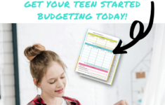 7 Free Teen Budget Worksheets & Tools (Start Your Teenager Budgeting) pertaining to Youth Budget Worksheet