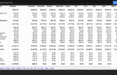 8 Best Free Expense Tracker Templates For 2025 - Tiller regarding Nerdwallet Free Budget Worksheet