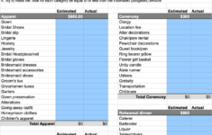 All-In-One Wedding Planner Google Sheet | Sheetlist intended for Destination Wedding Budget Worksheet