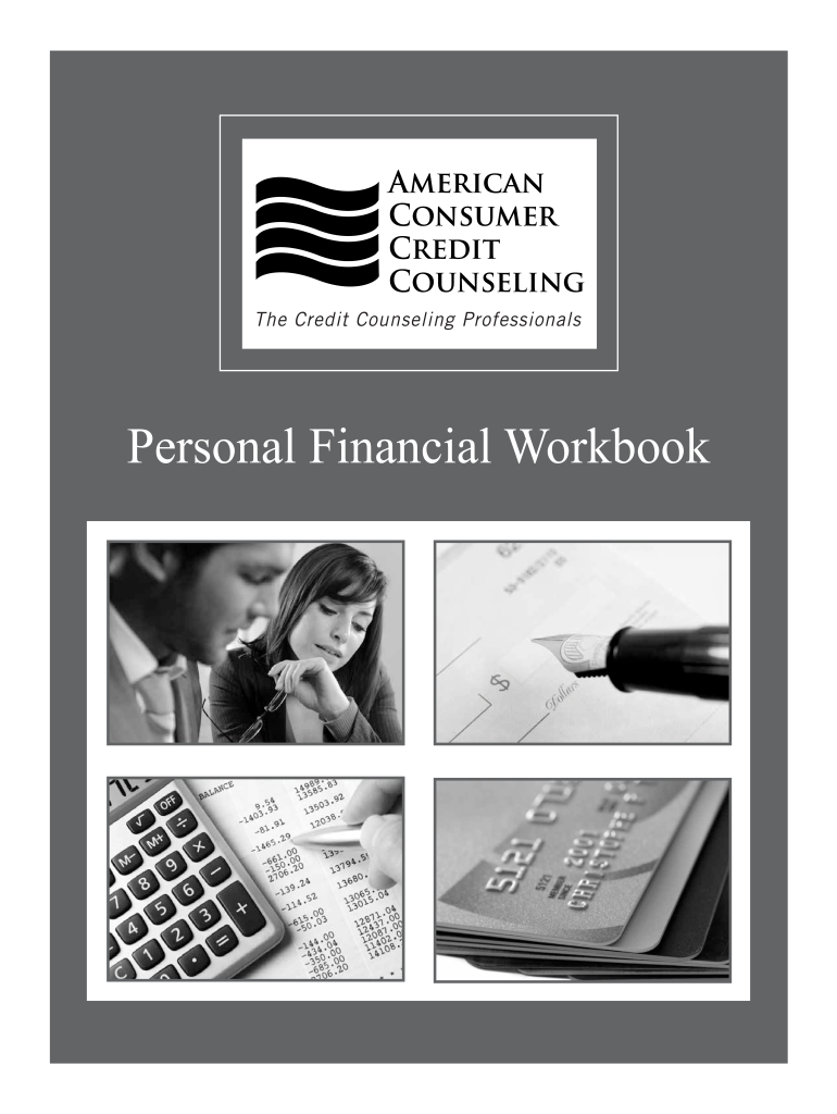 American Consumer Credit Counseling Personal Financial Workbook regarding American Consumer Credit Counseling Household Budgeting Worksheet