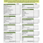 Blank Budget Template ≡ Fill Out Printable Pdf Forms Online With Regard To Blank Household Budget Worksheet