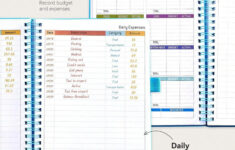 Budget Planner Minimalist Christian : Monthly Finance Organizer with regard to Christian Family Budget Worksheet