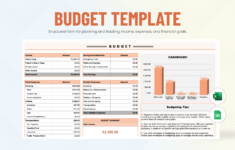 Budget Template In Excel, Google Sheets - Download | Template in Excel Budget Worksheet Download