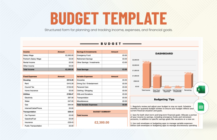 Excel Budget Worksheet Download Excel Budget Worksheet Download