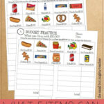 Budget Up To $10 Math Worksheets Intended For Consumer Math Budget Worksheets