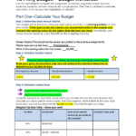 Budget Worksheet For Personal Budgeting Assignment   Studocu Within Personal Budget Webquest Worksheet
