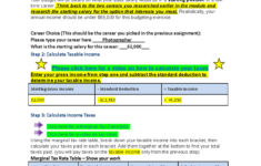 Budget Worksheet For Personal Budgeting Assignment – Studocu within Personal Budget Webquest Worksheet