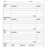 Budget Worksheet Template Intended For Hide The Sample Budget Worksheet