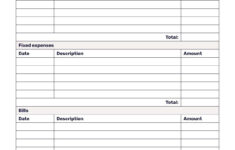 Budget Worksheet Template intended for Hide The Sample Budget Worksheet