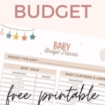 Budgeting For Baby   Free Budget Worksheet Printable   The Tex Mex Mom Throughout Budgeting For A Baby Worksheet Answer Key