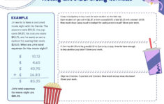Budgets: Math For Life – Bank Of Canada Museum regarding Math Budgeting Worksheets