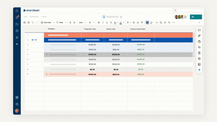 Weekly Budget Worksheet By Smartsheet Weekly Budget Worksheet By Smartsheet