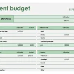 Business Budget Templates | Microsoft Create Regarding Event Planning Budget Worksheet Template