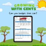 Can You Budget That Car Worksheet   Growing With Cents   Payhip Pertaining To Can You Budget That Car Worksheet