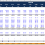 Cash Budget Template   Download A Free Cash Budget Template Xls Pertaining To Cash Flow Budget Worksheet