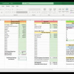 Couples Budget Spreadsheet | Shared And Personal Expense Tracker | Savings  Forecast & Formulas | Digital Download Intended For Budget Worksheet For Young Couples