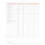 Customize 205+ Wedding Checklists Templates Online   Canva In Wedding Budget Worksheet Printable