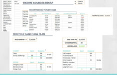 Dave Ramsey Budget System Template- Dave Ramsey Baby Step Total intended for Total Money Makeover Budget Worksheet