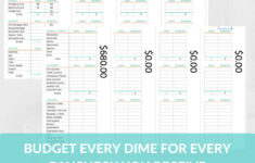 Dave Ramsey Budget System Template- Dave Ramsey Baby Step Total with regard to Total Money Makeover Budget Worksheet