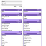 Dave Ramsey Quick Start Budget Template   Etsy In Dave Ramsey Quick Budget Worksheet