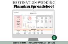 Destination Wedding Planner | Destination Wedding Planning within Destination Wedding Budget Worksheet