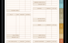 Digital Budget Planner Pdf – Track Finances &amp; Save Smarter with regard to Pack Budget Planning Worksheet
