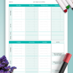 Download Simple Weekly Budget Template Pdf – Easy To Use Intended For Free Weekly Budget Worksheet