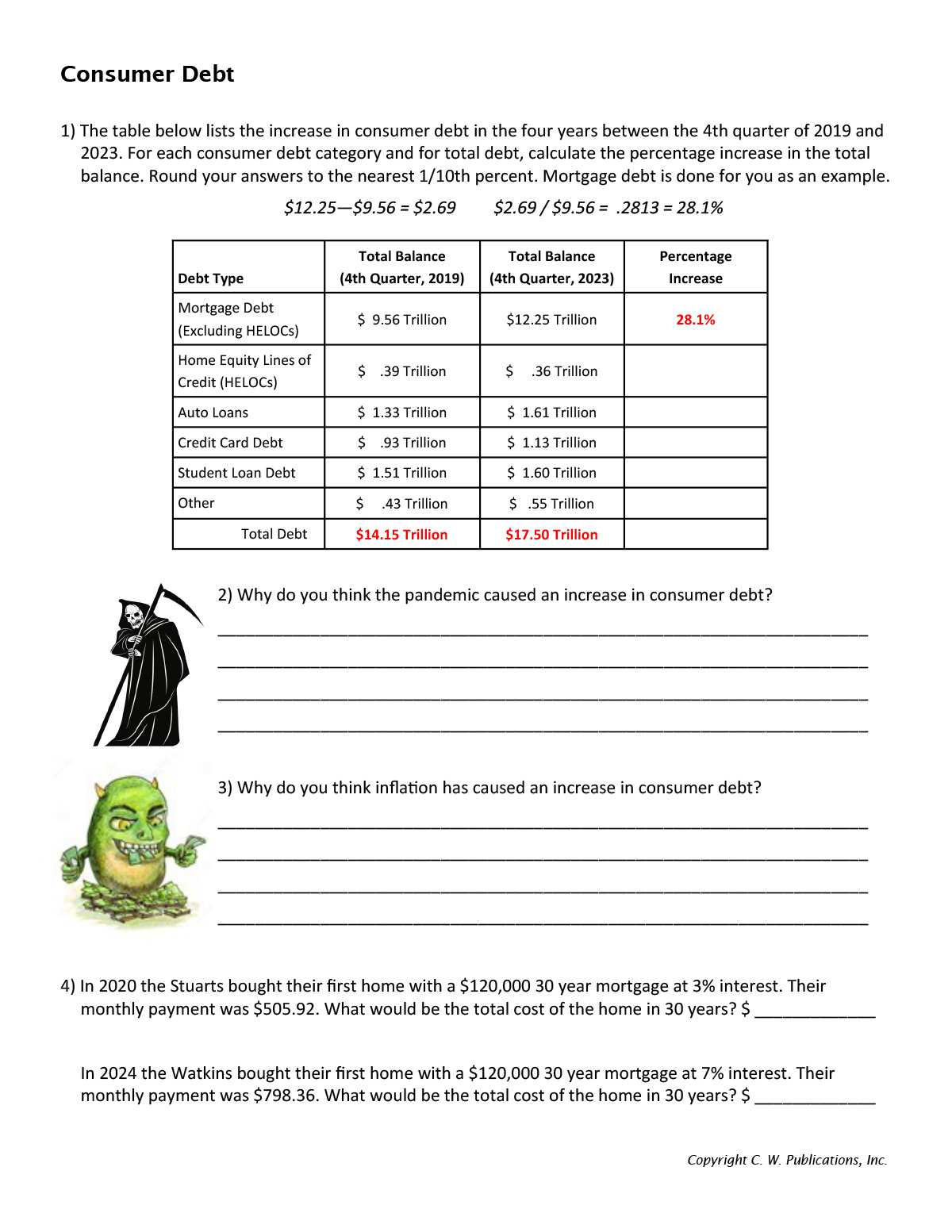 E-Blast Freebies | Cwpubonline for Budget Blast Worksheet Answers