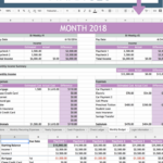 Easy Family Budget Spreadsheet Throughout Monthly Budget For Single Mom Worksheet