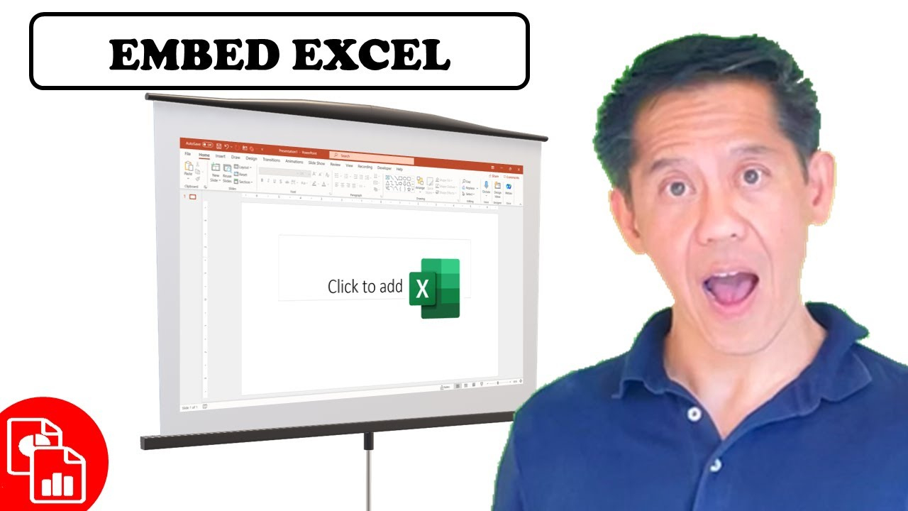 Embed Excel File In Powerpoint with Embed The Pb Sample Budget.Xlsx Worksheet in Slide 3