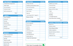 Event Budget Templates That Make Planning Easier in Event Planning Budget Worksheet Template